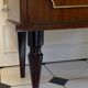 Scandinavian dressing table with triptych mirror