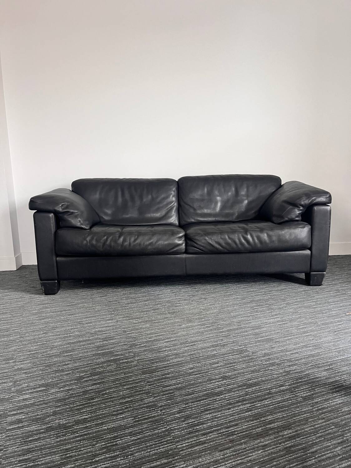 Canapé cuir Ds17-123 De Sede ( designer Antonio Citterio)