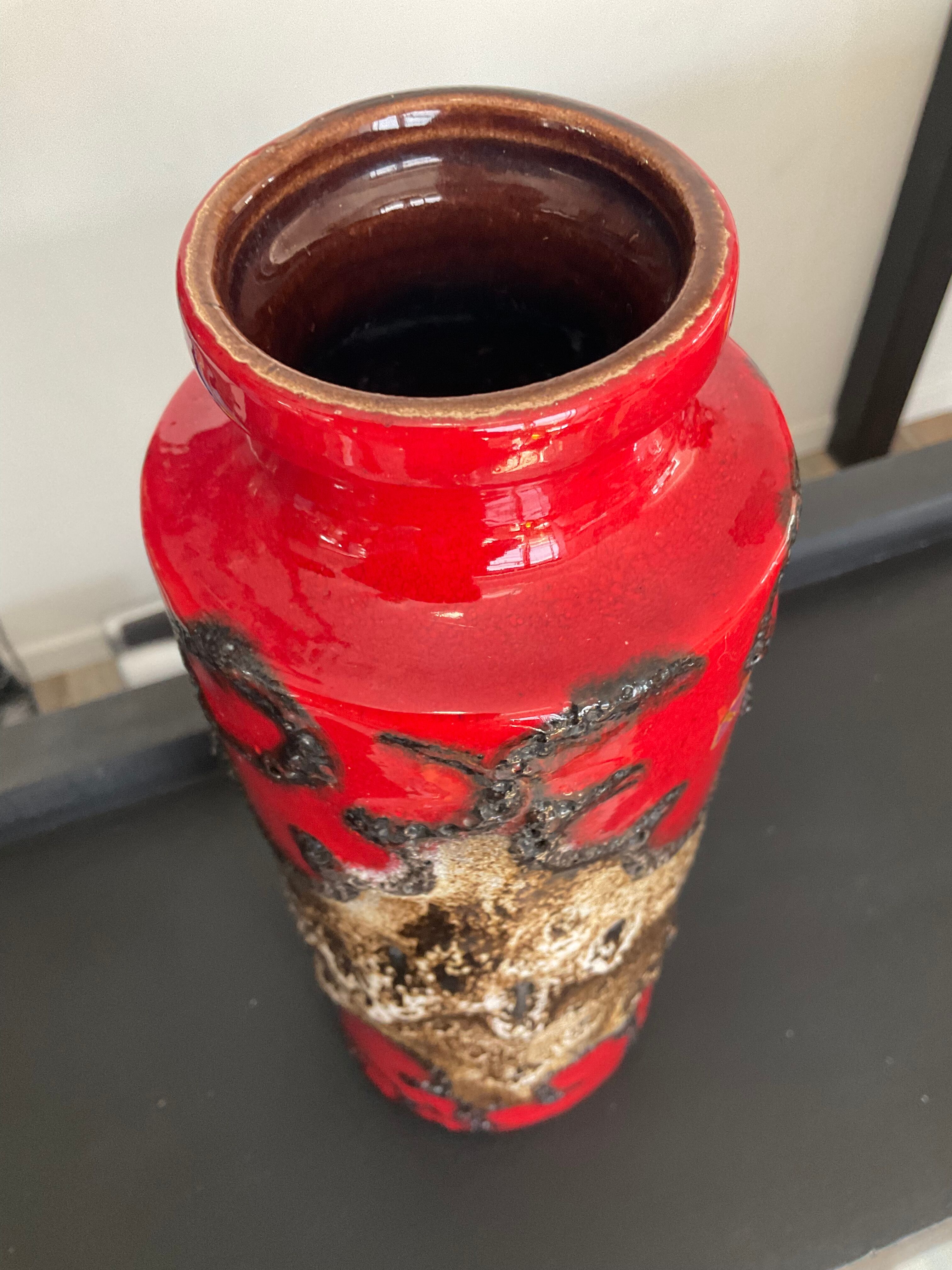 Vintage Scheurich vase from the 60s-70s