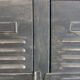 Former locker room metal industrial 3 doors.