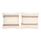 Set of 2 vintage kilim cushion covers 41x41 cm