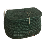 Ancien panier de pêche en osier