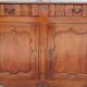 Louis XV walnut buffet from the 18th century.