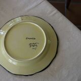 Assiette en faience de Quimper