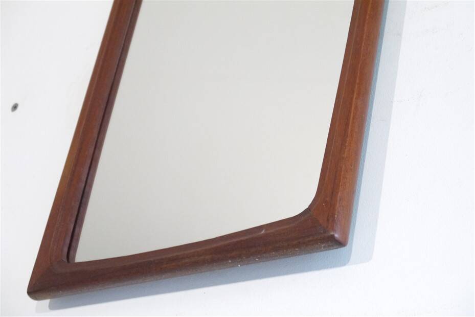 Danish teak mirror 1960