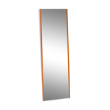 Scandinavian vintage rectangular teak mirror, 1960.