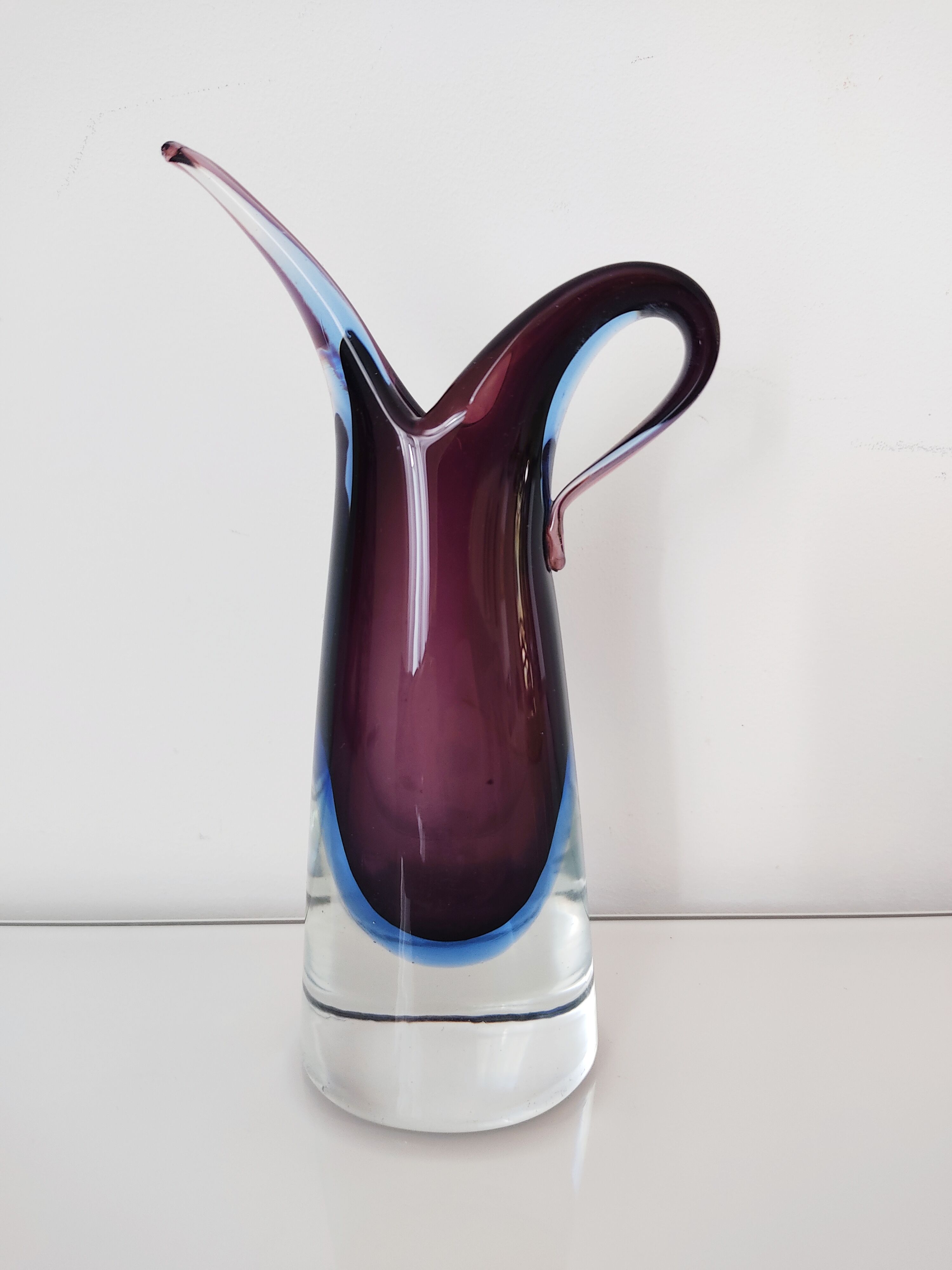 Small murano glass jug