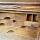 Office storage with plain curtains France JM Paillard vintage design bauhaus art deco 1900