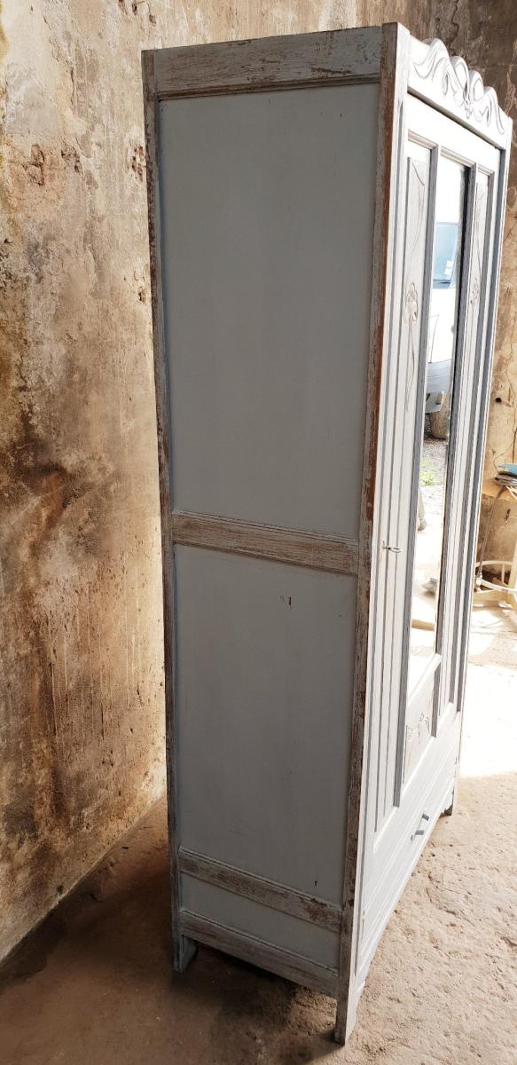 Art-deco style glazed cabinet