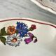 trio of hollow plates Sarreguemines model Agreste 60s