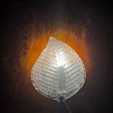 Murano wall light "leaf" by BAROVIER ET TOSO