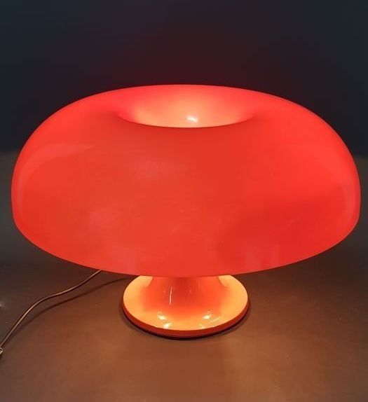 Lampe de table Nesso Orange de Giancarlo Mattioli pour Artemide