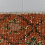 2x7 short vintage runner rug, 78x208cm