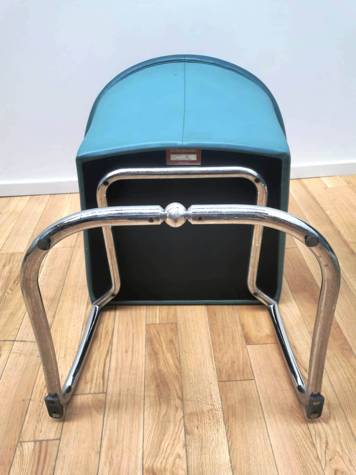 Slitta Slinan armchairs, Poltrona Frau