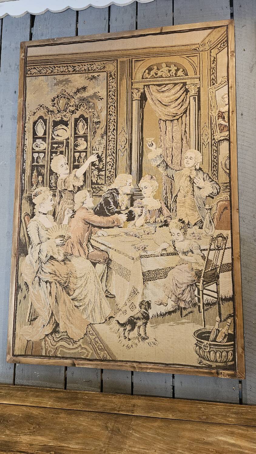 Paire de tapisseries