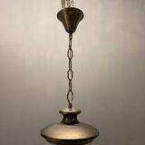 Italian murano glass pendants lights, set of 2