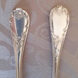 Christofle Marly, 10 silver metal oyster forks
