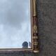 Large antique mirror 144 cm in Empire style - Trumeau or fireplace mirror