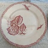 6 assiettes plates Choisy Leroy