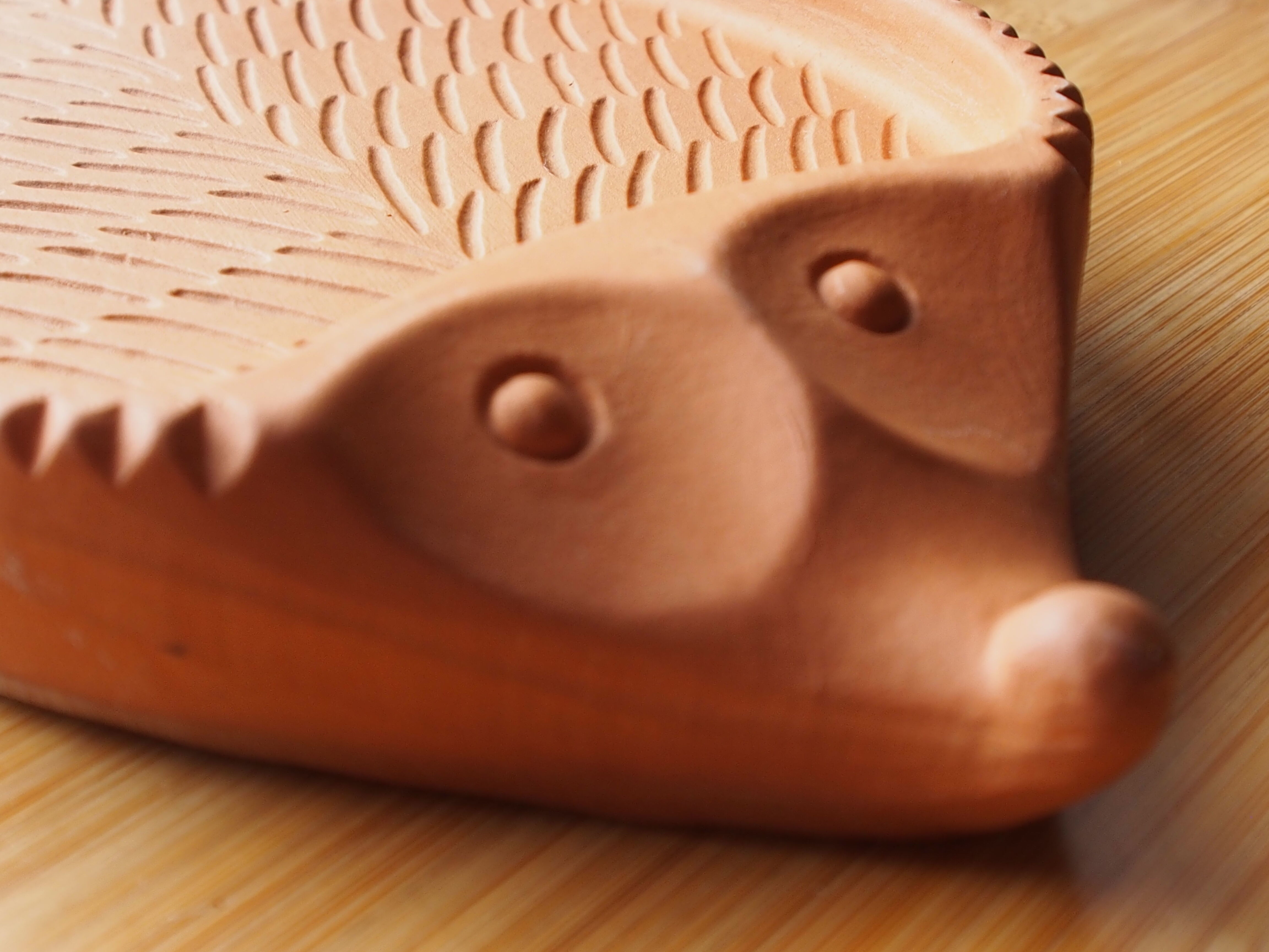 Decorative terracotta hedgehog, BAY. W-GERMANY 451 24