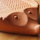 Decorative terracotta hedgehog, BAY. W-GERMANY 451 24