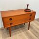 Scandinavian teak commode Denmark 1960s