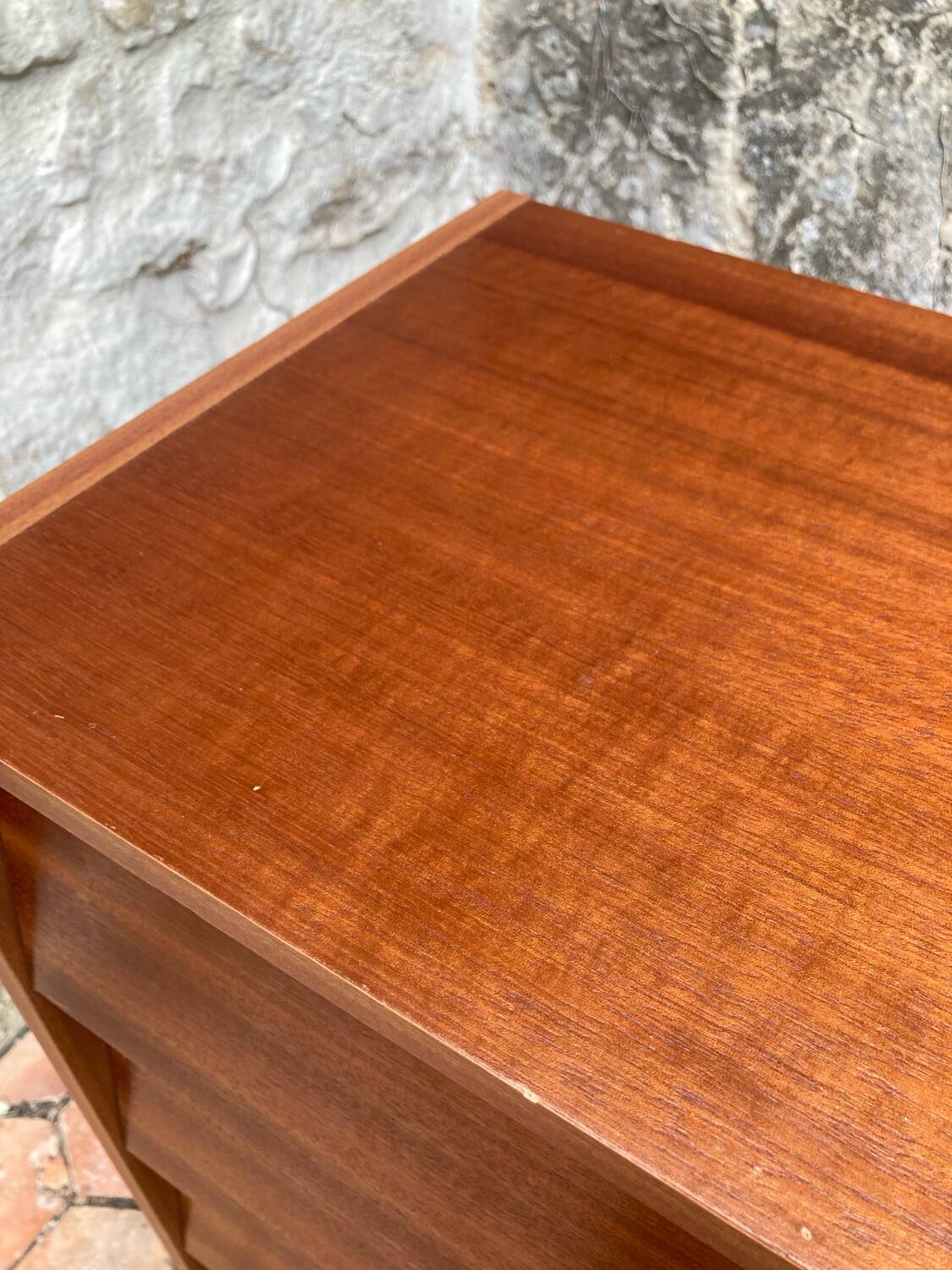 Vintage shoe cabinet