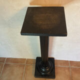 Old blackened wooden column harness Napoleon III