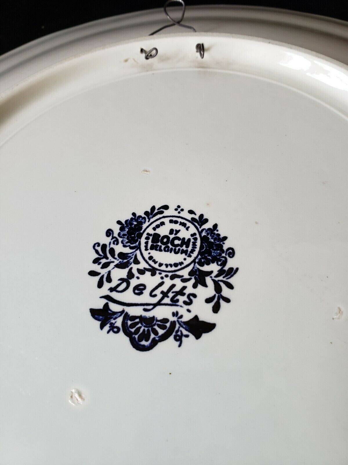 Boch Delfts dish 39 cm diameter