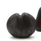 Black porcelain vase by Jacqueline and Tim Orr, 1970s