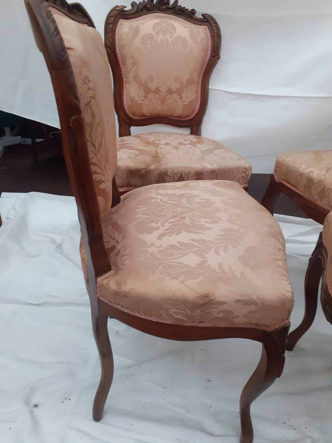 4 Louis XV style chairs