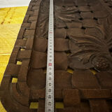 Grand Plateau/ Vintage 1950s Ashtray in Carved Wood