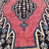 Vintage Persian carpet mazlaghan 126x192 cm