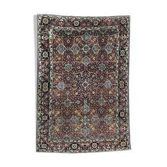 Tapis ancien persan ispahan fin  150x218 cm