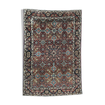 Very nice old Persian rug Esfahan fine handmade 150 X 218 CM
