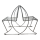 Paire de chaises, design Till Behrens, années 80