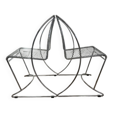 Pair of chairs, Till Behrens design, 1980s