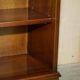 Vintage Low Bevan Funnell Library in Flamed Mahogany with Two Drawers