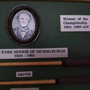 Vintage frame collection golf william park senior of musselburgh 1834- 1903