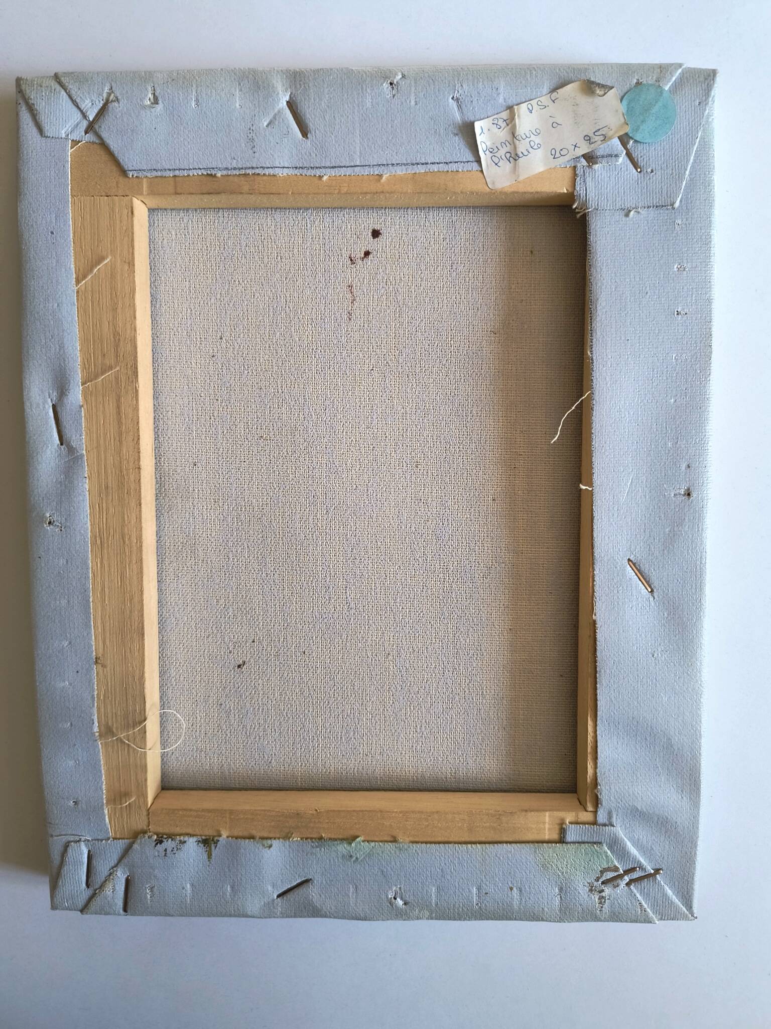 Antique oil painting. Country house - signed G. Monroe