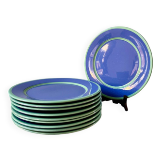 Set of 10 Gallo Design Villeroy & Boch flat plates