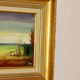 Original Swedish Mid-Century Oil on Panel" Nature" by Harry Petersen - Vintage and Framed