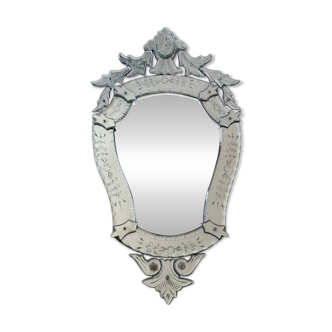 Venetian mirror, Murano glass 1950