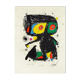 Lithographie originale Joan Miro, 15 ans Poligrafa, 1980
