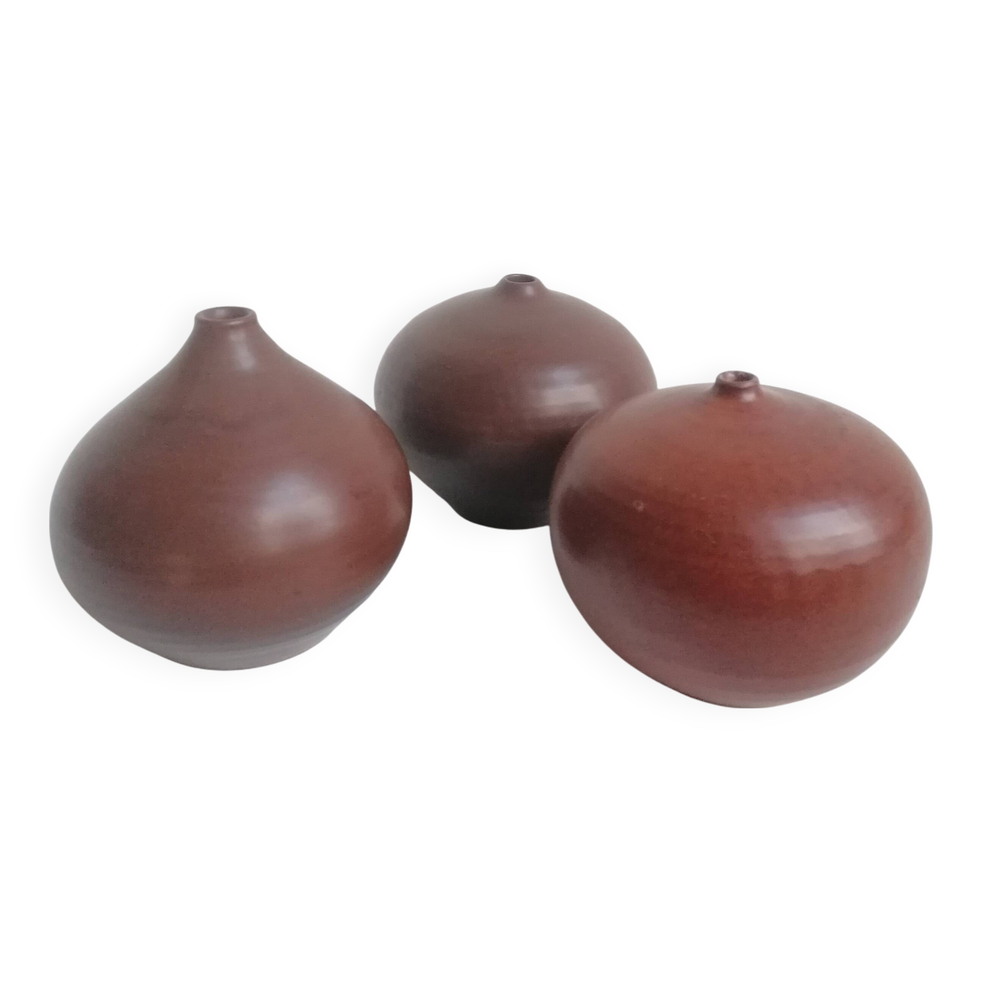 Set de 3 céramiques miniatures vintage Antonio Lampecco