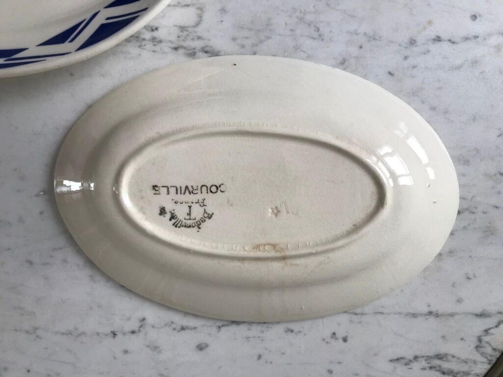 Duo of raviers Badonviller Courtilles art deco 30s