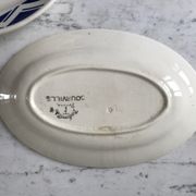 Duo of raviers Badonviller Courtilles art deco 30s