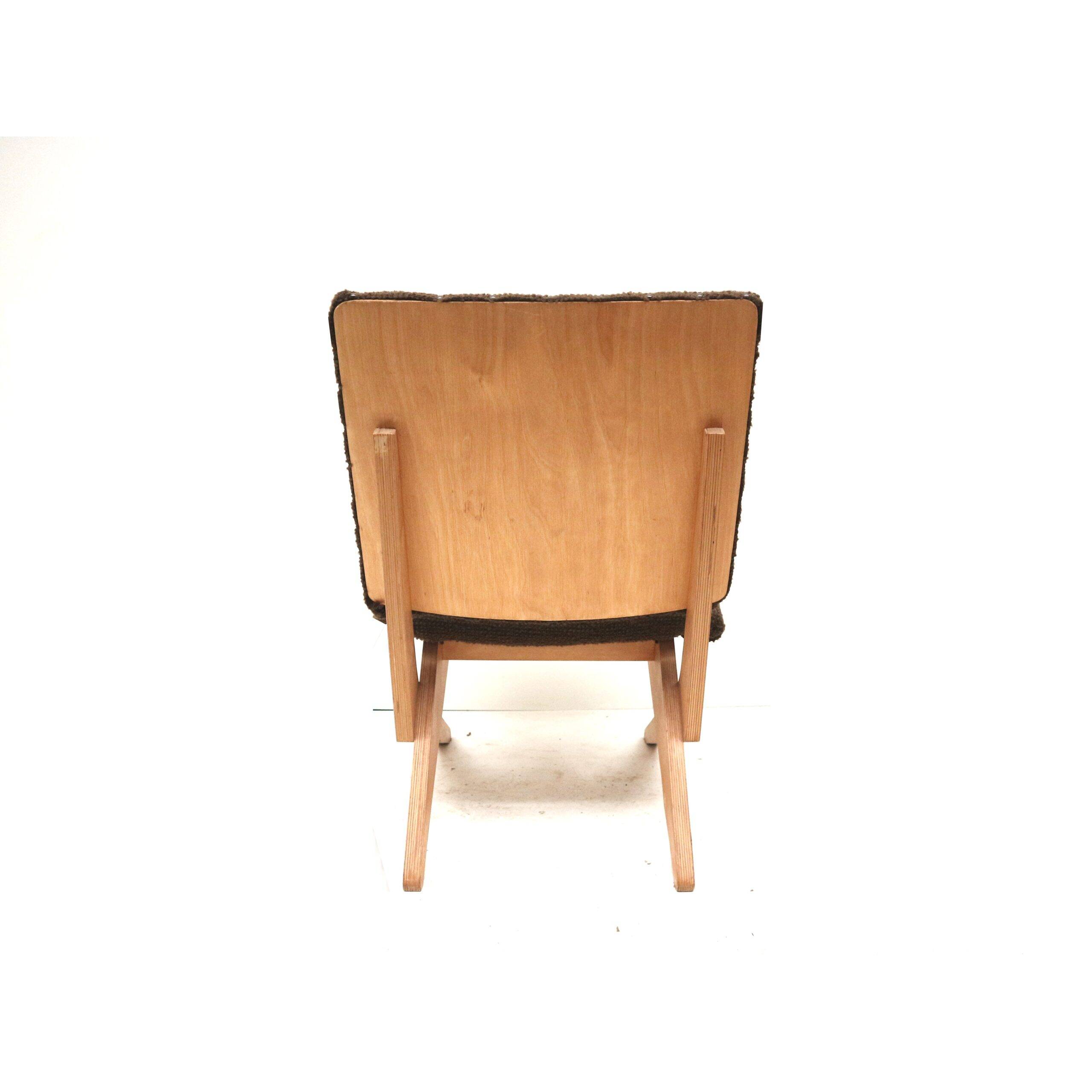 Pastoe FB18 “Scissor chair” by Cees Braakman, 1950s