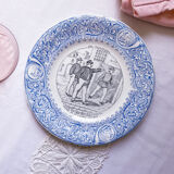 Luneville talking plate collection