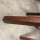 4 Spectrum se-82 dining chairs wengé vintage
